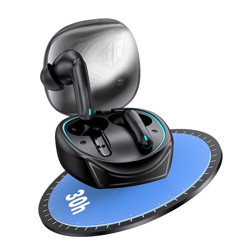 USAMS USAMS-XJ13 XJ Series ENC Dual Mic Noise Reduction TWS In-ear Bluetooth 5.3 Earphone Stereo Music Gaming Headset USAMS USAMS-XJ13 XJ Series ENC Dual Mic Noise Reduction TWS In-ear Bluetooth 5.3 Earphone Stereo Music Gaming Headset